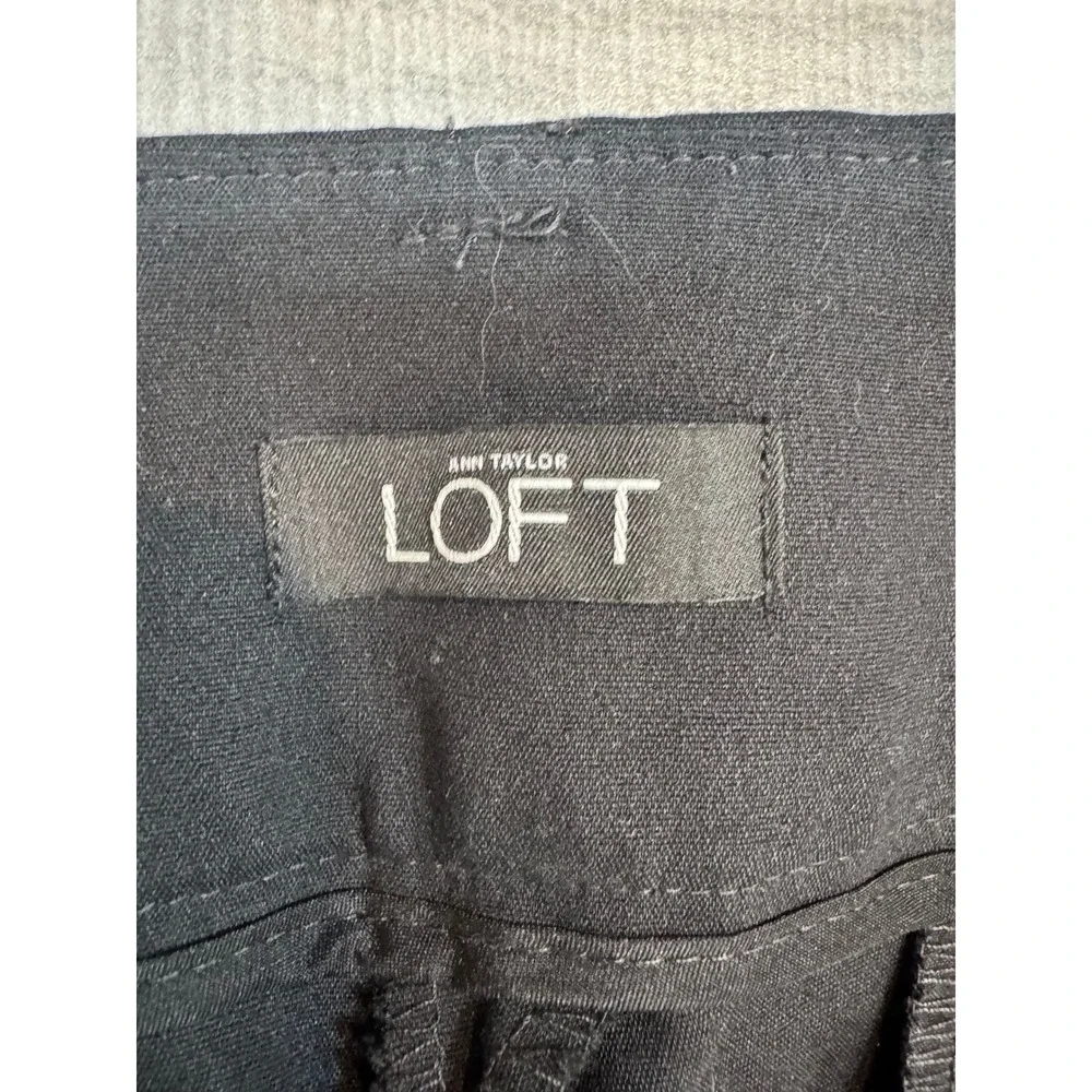 LOFT Marisa Skinny Pants Black